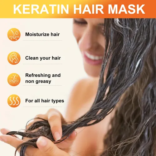 Mascarilla Keratina Weimei 50ml | Cabello Fino Con Volumen