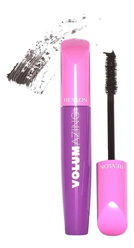 Máscara para Pestañas Revlon Volumazing Color Blackest Black