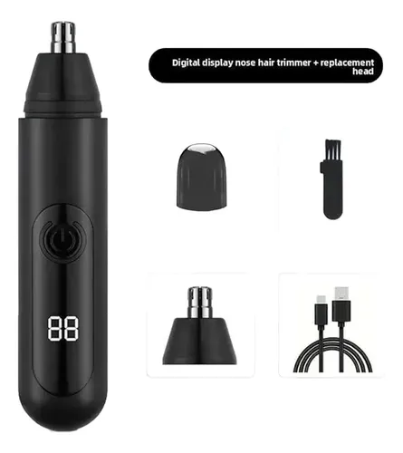 Mr Bold Nose Hair Trimmer For Men 2026 (black)
