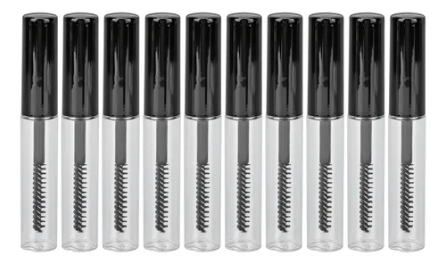 Tubos De Rímel, 10 Unidades Vacíos, De 1,5 Ml, Cerdas Suaves