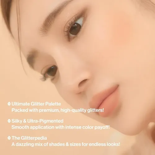 Unleashia Glitterpedia Eye Palette Maquillaje Sombras Ojos No. 2 All Of Brown