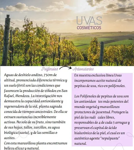 Crema De Cuerpo Y Manos Por 170 Ml Uvas Carmen Suain