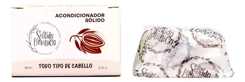 Sentida Botanica Acondicionador Solido Jojoba Cacao 60gr