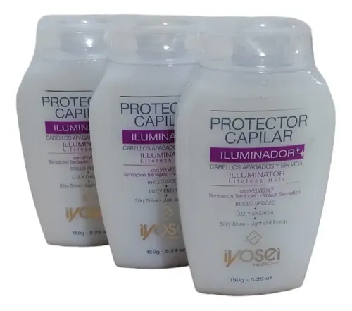 Protector Termico Iluminador Brillo Sedoso Iyosei 150g Capilar