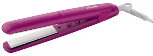 Planchita De Pelo Philips Hp8401/40 Placas Cerámicas con Queratina, 210°c, Cable Giratorio, Fucsia