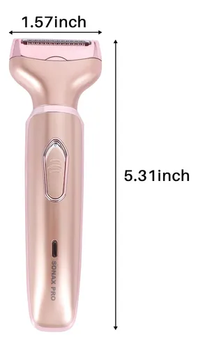 Cxrr Depiladora Íntima Mujer Recargable Usb Para Bikini Cr