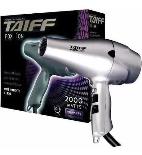Secador de pelo TaiffDiamante Fox Ion TC gris