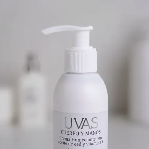 Crema Humectante Cuerpo Manos Uva Anti Age Vitamina E 200ml