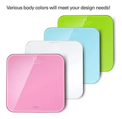Báscula Inteligente Visiontechshop S Body Rosa Rosa – 1 Escala.