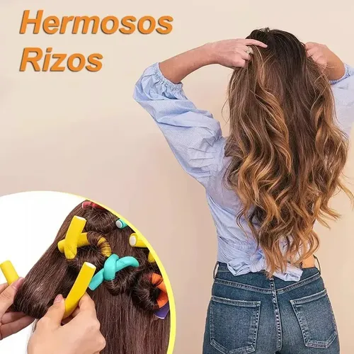 Juego De 42 Varillas Flexibles For Rizar El Cabello Various