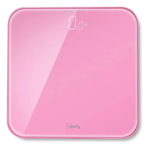 Báscula Inteligente Visiontechshop S Body Rosa Rosa – 1 Escala.