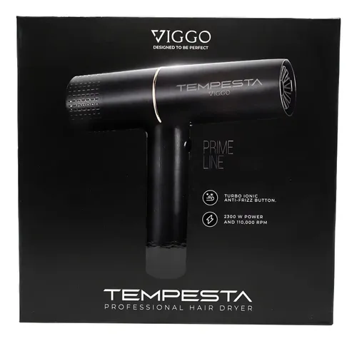 Secador De Pelo Viggo Tempesta (2300 W) Gris