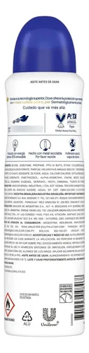 Dove Original Antitranspirante Aerosol Femenino 150ml Fragan