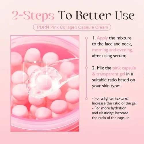 Crema Pdrn Collagen Pink Capsule Cream