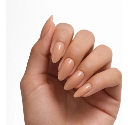 Uñas Press On Veluna Almendras – Cambian De Color Al Calor Color Nude Rosa Fotocromática