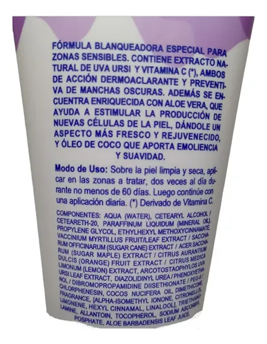 Gigot Epileur Crema Blanqueadora Axilas Y Cavado 50 Gr.