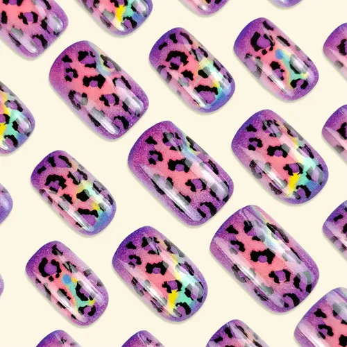 Diseño De Uñas Con Estampado De Leopardo Picante – Aura