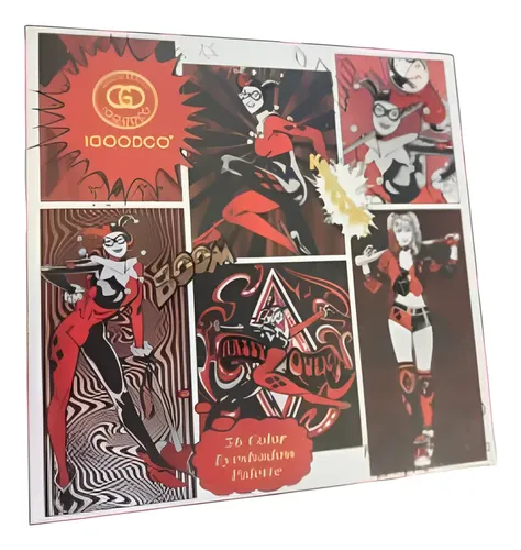 Sombra De Ojos Igoodco Paleta 36 Colores Harley Quinn Rebel Mate- Metalizado