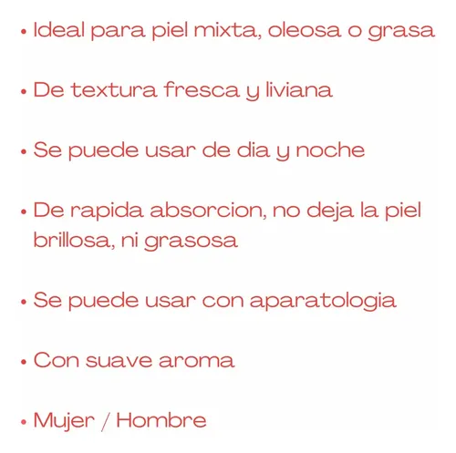 Crema Hidratante Facial Lidherma Hidrosomas Ácido Hialurónico Piel Grasa 320ml