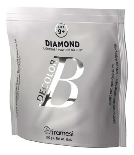 Polvo Decolorante Diamond B X6 Unidades Framesi X500gr