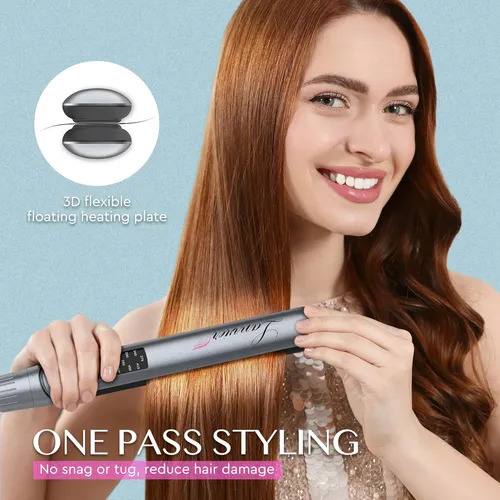 Plancha Para Cabello Lanvier 2 En 1 Nano Cerámica