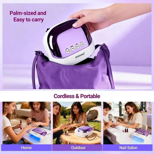 Lámpara Uv/led Para Uñas Jodsone Z18 (portátil, 4
