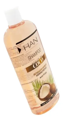 Han Coco Shampoo + Acondicionador Reparador Anti Frizz