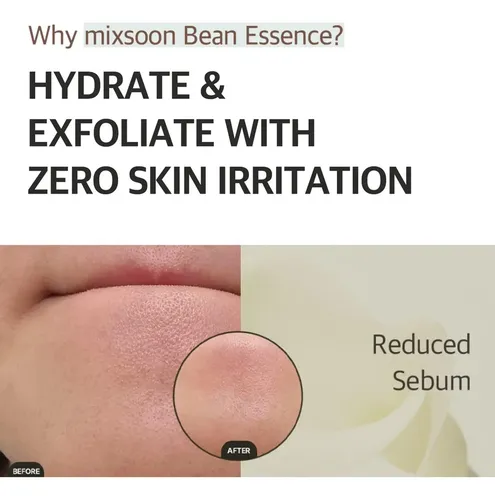 Mixsoon Bean Essence Hidratante Exfoliante 50ml