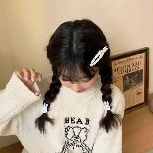 Pinza For El Pelo Kawaii Miffy En Forma De Horquilla E