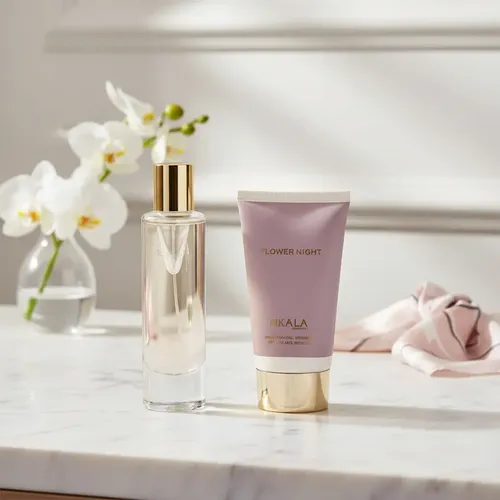 Lata Relieve Perfume Y Crema Kala Aromas Flower Night Mujer