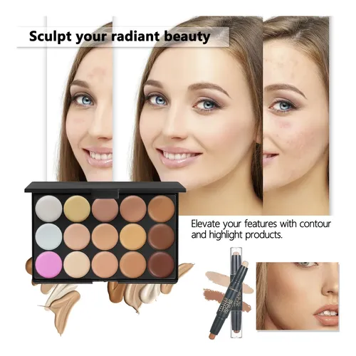 Set De Maquillaje Kavcent For Adolescentes Y Mujeres Con Pa