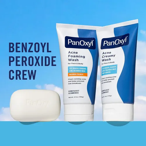 Crema Hidratante Antimicrobiana Para El Acné Panoxyl, Hx