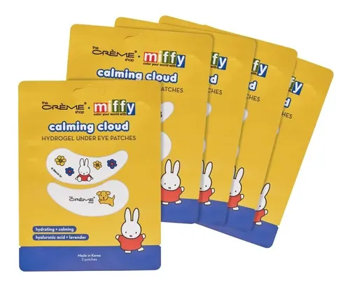 Mascarillas Ojeras The Crème Shop X Miffy 5 Uds
