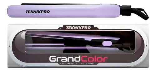 Planchita Profesional Cerámica Teknikpro Grand Color Lila