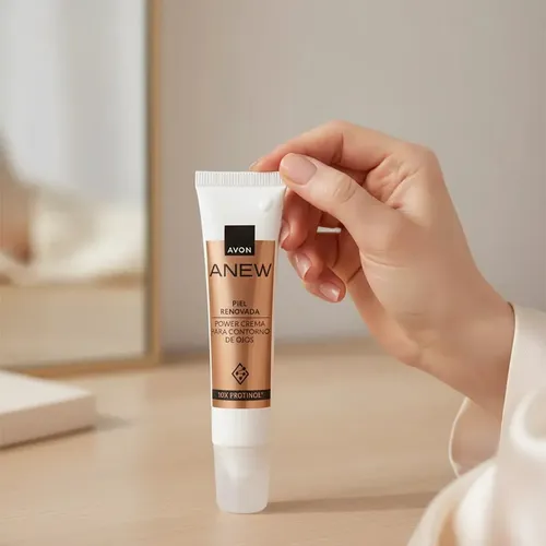Avon Anew Power Crema Para Contorno De Ojos – 15 g – Momento De Aplicación Día/noche – Todo Tipo De Piel