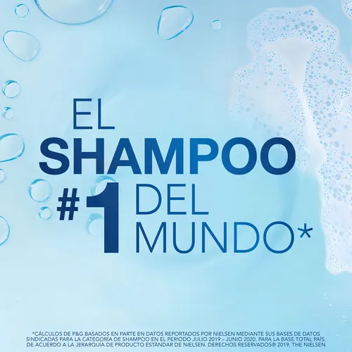 Shampoo Head & Shoulders 3 en 1 Caspa Pelo Seco Hombre 180 ml