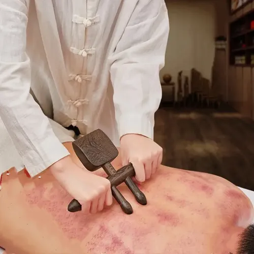 Masajeador Gua Sha Generic Cloud Craftsman Wenge