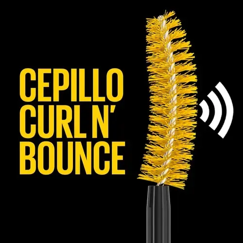 Maybelline Mascara Colossal Curl Bounce Very Black 10ml Color Very Black Lavable