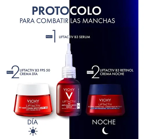 Crema Vichy Liftactiv B3 Retinol De Noche 50 Ml