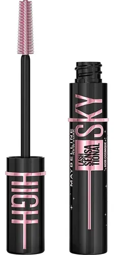 Máscara De Pestañas Maybelline Lash Sensational Sky High Col Cosmic Black