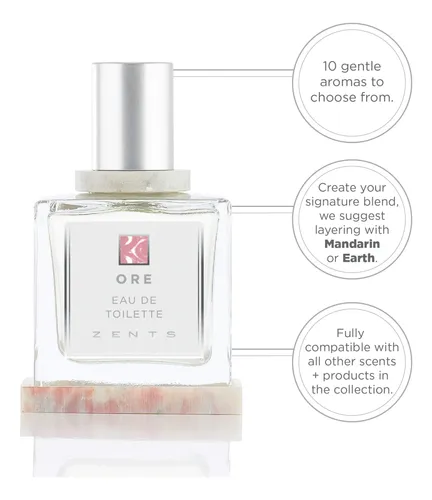 Perfume Zents Mineral Agua De Tocador Spray Larga Duración