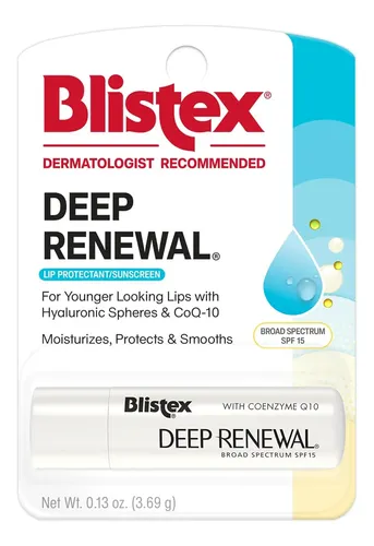 Bálsamo Labial Blistex Deep Renewal Spf15 Hialuronico Y Q10