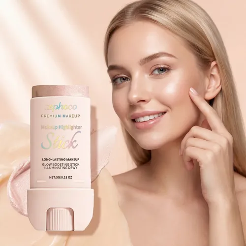 Barra Iluminadora Zephoco Soft Glow (rosa), Natural Y Cl Rosa