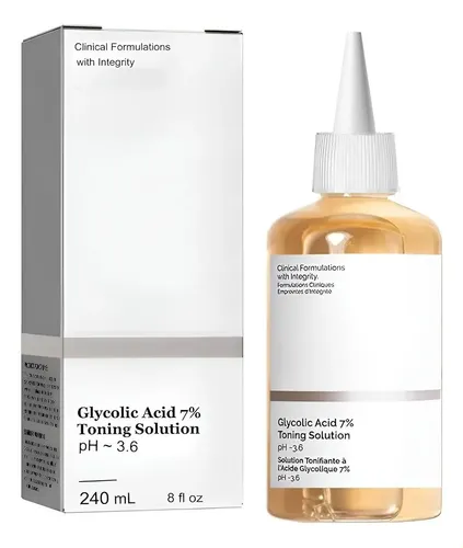 /tónico 7% Ácido Glicólico 150 Ml Hidrata Antiacné Aclara