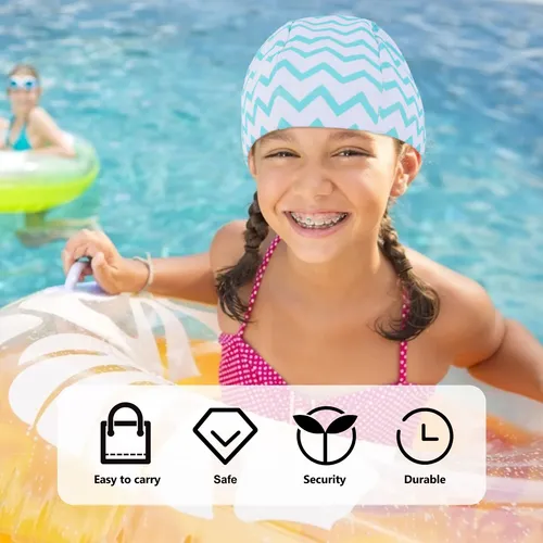 Gorro De Natación Impermeable Para Niños, Baño Y Piscina