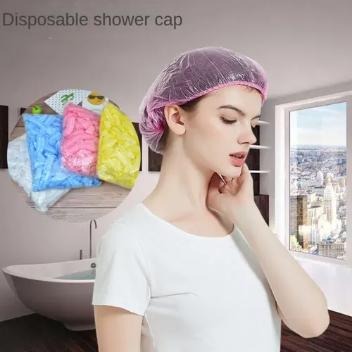 Gorro De Ducha Desechable, 100 Unidades, Elásticos Para Teñi
