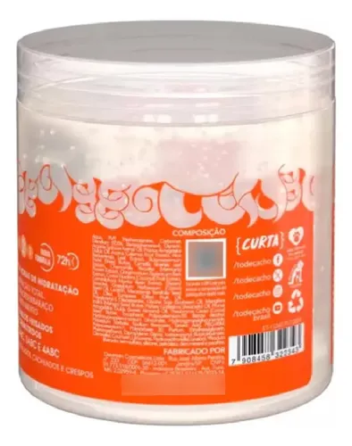 Salon Line To De Cacho Gelatina Nutritiva Anti Frizz 550gr