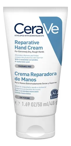 Cerave Crema Reparadora Hidratante De Manos Secas Y Ásperas