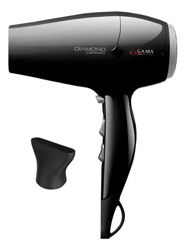 Diamond Ceramic Ion Secador De Pelo Gama Italy Negro 3c