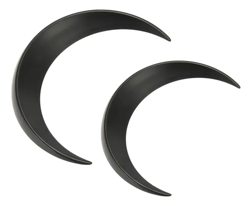 Pinza For El Cabello Con Forma De Luna Portátil 2 Piezas